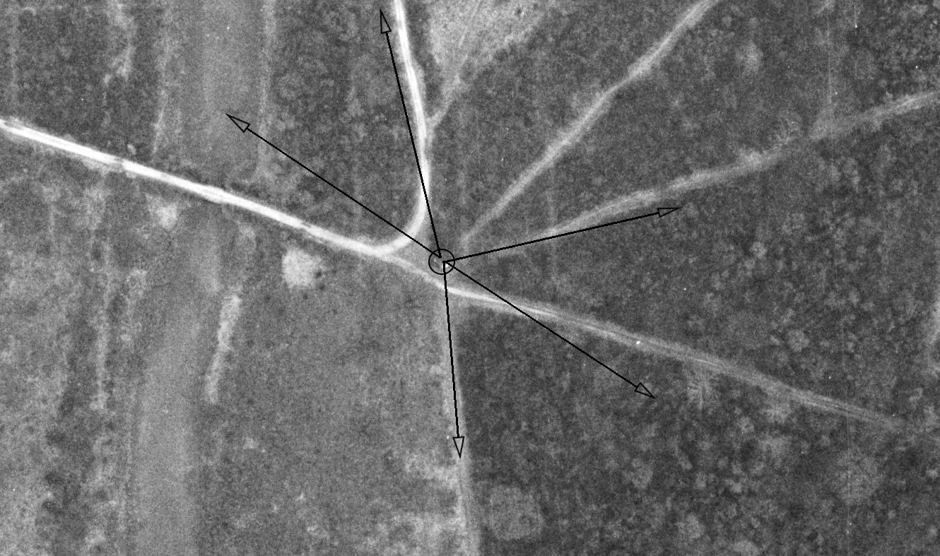 Ligne Maginot - LEUTESHEIM 1 - (Blockhaus pour arme infanterie) - Leutesheim 1  - IGN - Géoportail 1964