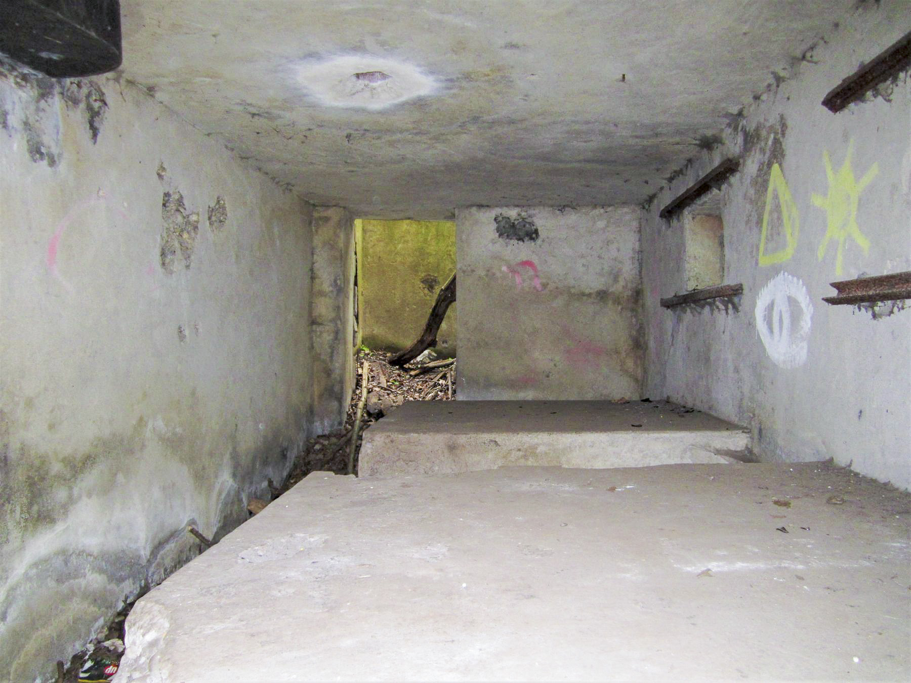 Ligne Maginot - OBERJAEGERHOFF - (Abri) - Au fond la sortie de secours