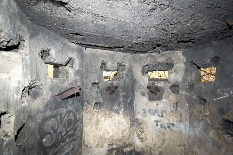 Ligne Maginot - PORT du RHIN Sud 21 ( Blockhaus pour arme infanterie ) - Vue intérieure