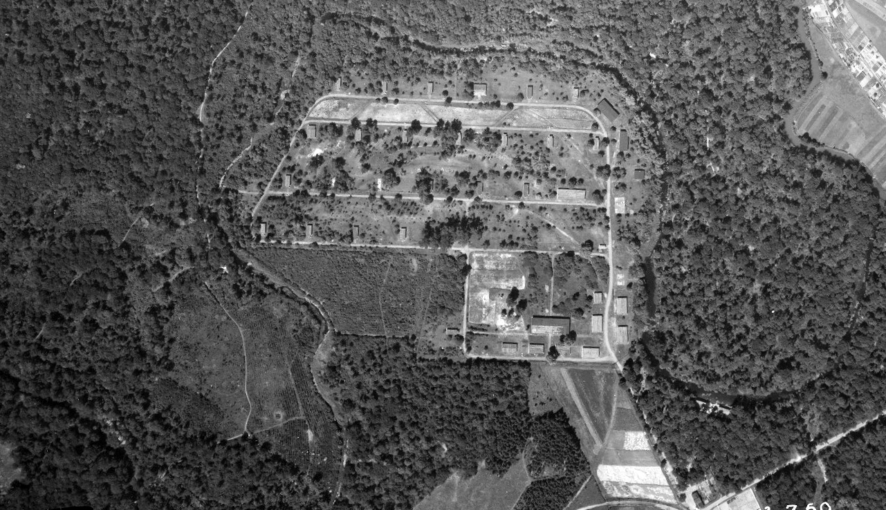 Ligne Maginot - SCHWARZWASSER - (Dépôt de Munitions) - Le dépôt en 1950