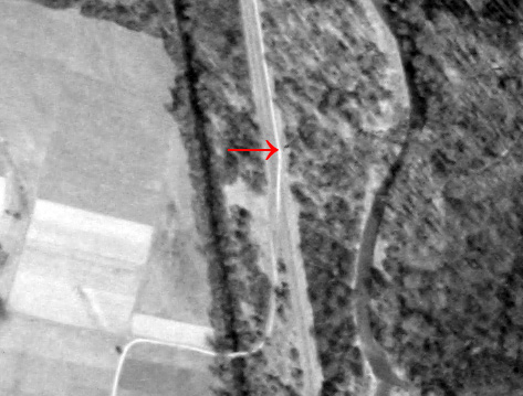 Ligne Maginot - 3 - OBERGRUND NORD - (Blockhaus pour arme infanterie) -  - IGN - Géoportail 1956