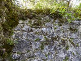 Ligne Maginot - CASTES RUINES (CR) (Ouvrage d'infanterie) - Accès au dessus