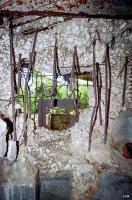 Ligne Maginot - VENTILEGNE - (Casemate d'infanterie - Simple) - Créneau avec plaque de blindage