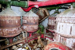 Ligne Maginot - SANT' AMANZA (Casemate d'artillerie) - La ventilation avec quatre filtres