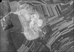 Ligne Maginot - WELSCHHOF - (Ouvrage d'infanterie) - Photo aérienne de l'ouvrage
Le Welschhof en chantier