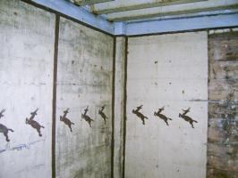 Ligne Maginot - COLMAR (SF DE COLMAR) - (PC de Secteur) - Extension radio et téléphone 
Frises murales