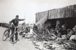 Ligne Maginot - 38/3 - BALTZENHEIM - (Casemate d'infanterie - Double) - La chambre de tir sud en 1940