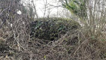 Ligne Maginot - PONT DE LIMBOURG 1 - (Blockhaus pour arme infanterie) - La coupole gauche