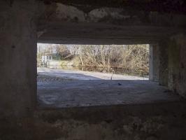 Ligne Maginot - ECLUSE 67 - 1 - (Blockhaus pour canon) - Vue vers le pont