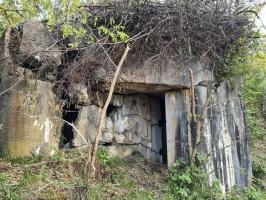Ligne Maginot - B66 - OBERWEIDE - (Blockhaus pour arme infanterie) - Entrée