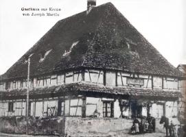 Ligne Maginot - MACKENHEIM (CM1/I/42° RIF) - (PC de Sous-Quartier) - Restaurant ayant servit de PC