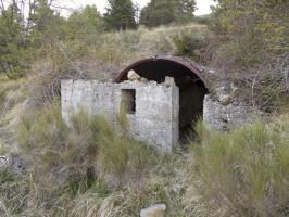 Ligne Maginot - COL DE BRAUS (SOUS-SECTEUR SOSPEL - 40° DBAF) - (PC de Sous-Secteur) - Abri