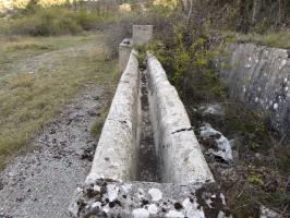 Ligne Maginot - COL DE BRAUS (SOUS-SECTEUR SOSPEL - 40° DBAF) - (PC de Sous-Secteur) - Lavabos et lavoir
