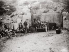 Ligne Maginot - COL DE BRAUS - (Central téléphonique isolé) - Avec des soldats du 517th US