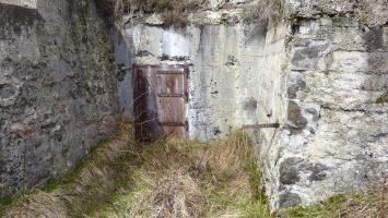 Ligne Maginot - COL DE BRAUS - (Central téléphonique isolé) - Entrée du central téléphonique