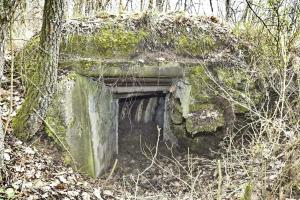 Ligne Maginot - BOIS DE DESSENHEIM SUD 6 - (Abri) - Entrée faite par les français