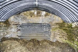 Ligne Maginot - BOIS DE DESSENHEIM SUD 7 - (Position d'artillerie préparée) - Intérieur de l'abri ex-allemand