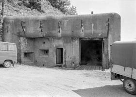 Ligne Maginot - BARBONNET (BT) - (Ouvrage d'artillerie) - Le bloc 1, entrée de l'ouvrage
Photo datant des années 80