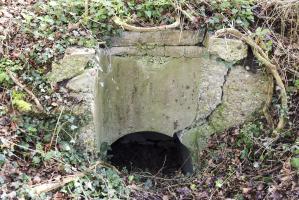 Ligne Maginot - LANGZUG 2 - (Blockhaus pour arme infanterie) - Entrée sud