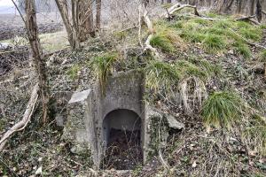 Ligne Maginot - PAVILLON DE CHASSE 2 - (Blockhaus pour arme infanterie) - L'entrée