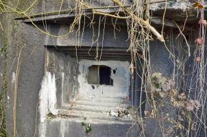 Ligne Maginot - 35/2 - CHALAMPE SUD OUEST - (Casemate d'infanterie - Simple) - Créneau de tir canon 47