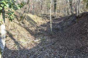 Ligne Maginot - JULIETTE - (Position d'artillerie préparée) - Vue la taille ce pouvait être un des emplacements de 220 C-16.