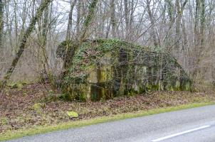 Ligne Maginot - PA CARREFOUR 222.2 OUEST - (Blockhaus pour canon) - Façade nord coté Bantzenheim