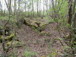 Ligne Maginot - PA DE BANTZENHEIM SUD 1 - (Cuve pour arme d'infanterie) - Vue générale par l'arrière