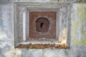 Ligne Maginot - 182 - PA KEMBS CENTRE 1 - (Blockhaus pour arme infanterie) - Créneau FM