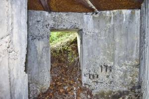 Ligne Maginot - BRIGGMATTEN SUD - (Blockhaus pour canon) - L'entrée des hommes