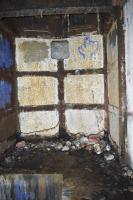 Ligne Maginot - BRIGGMATTEN SUD - (Blockhaus pour canon) -  Étage supérieur avec la guérite OD90 (nord) qui à servi de coffrage.