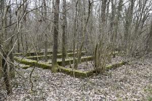 Ligne Maginot - CANAL DE HUNINGUE EST - (Casernement) - Bâtiment 7
Vue sur l'entrée.