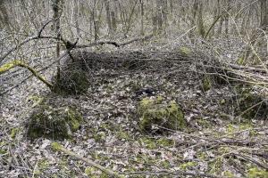Ligne Maginot - CANAL DE HUNINGUE EST - (Casernement) - Lavoir 8
Pilotis. 