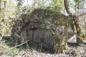 Ligne Maginot - G53 - PETIT-LANDAU BERGE 1 - (Blockhaus pour arme infanterie) - Reste de la façade ouest
