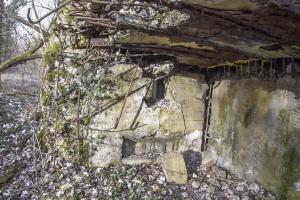 Ligne Maginot - G53 - PETIT-LANDAU BERGE 1 - (Blockhaus pour arme infanterie) - Créneau nord (intérieur)