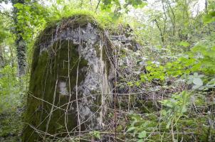 Ligne Maginot - G64 - BARRAGE DE KEMBS 3 - (Blockhaus pour arme infanterie) - Vue vers l'intérieure de la casemate.