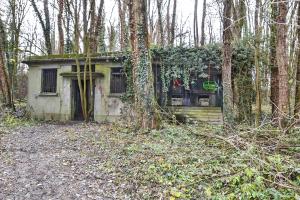 Ligne Maginot - GEISPITZEN - (Stand de tir) - Vue du bâtiment Est, à gauche la partie fermée et à droite la partie ouverte