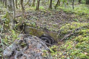 Ligne Maginot - JACQUELINE - (Position d'artillerie préparée) - Abri PC