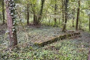 Ligne Maginot - KEMBS - (Camp de sureté) - Soubassement d'une baraque