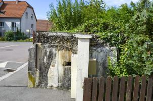 Ligne Maginot - KEMBS RUE DU JURA - (Blockhaus pour arme infanterie) - Vue extérieure coté sud