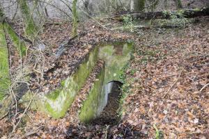 Ligne Maginot - LANGE AECKER 1 - (Blockhaus pour arme infanterie) - Entrée nord avec escalier