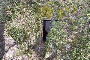 Ligne Maginot - PA DU CARREFOUR 243-4 - (Cuve pour arme d'infanterie) - Tranchée de l'entrée
