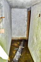 Ligne Maginot - PA DU CARREFOUR 243-4 - (Cuve pour arme d'infanterie) - Couloir vue vers la chambre, dont la porte est au fond à droite