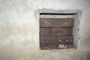 Ligne Maginot - PA DU CARREFOUR 252-4 - (Blockhaus pour arme infanterie) - Vue intérieure du créneau FM