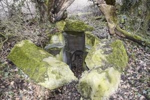 Ligne Maginot - PA PETIT-LANDAU 8 - (Blockhaus pour arme infanterie) - Vue extérieure de la coupole