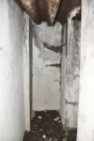 Ligne Maginot - SCHLIERBACH - (Abri) - Couloir nord, au fond la niche et à droite l'accès à la salle.