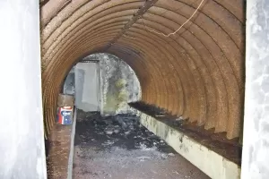 Ligne Maginot - SCHLIERBACH - (Abri) - Salle, vue vers le nord.