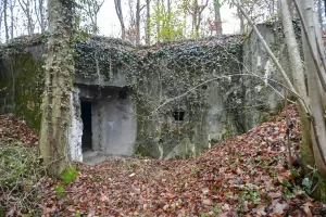Ligne Maginot - 7 - (Central téléphonique isolé) - La façade arrière du central