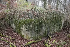 Ligne Maginot - 7 - (Central téléphonique isolé) - Façade nord et nord-ouest