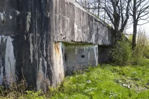 Ligne Maginot - 88 - STETTEN - (Casemate d'infanterie - Double) - Vue coté Sud-ouest